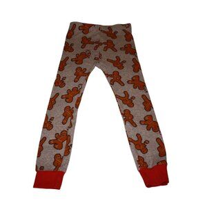 Old Navy Karate Gingerbread Man Christmas Pajama Bottoms 5T